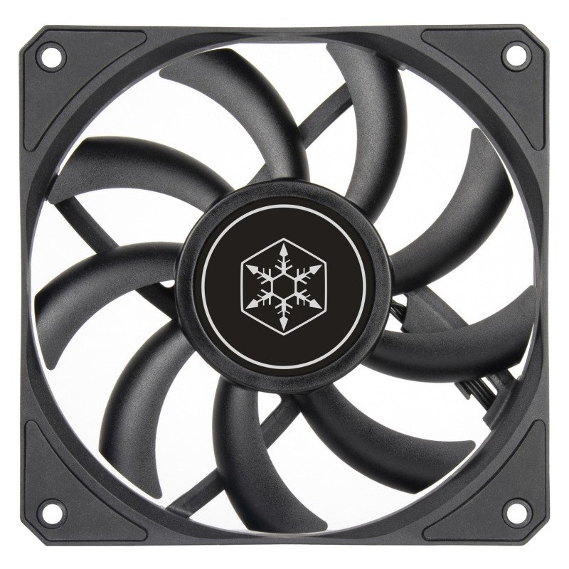 SilverStone Air Slimmer 120 Fan 1-pack Sort 120 mm